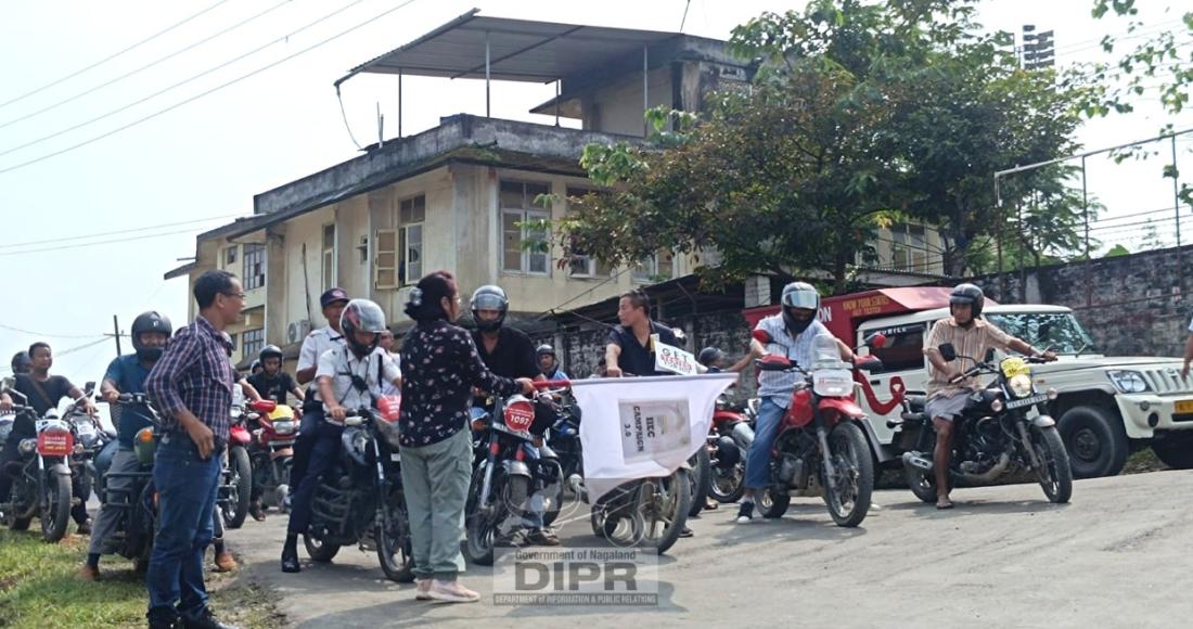 INTENSIFIED IEC CAMPAIGN 3.0: BIKE RALLY HELD IN MON