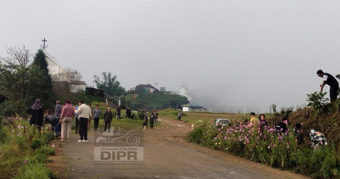 cleanliness drive was conducted at Aghunato Town