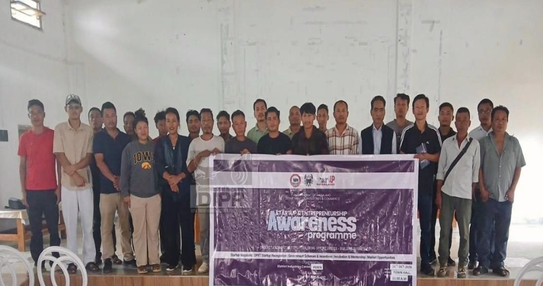 DIC PEREN ORGANIZES AWARENESS PROGRAMME ON STARTUPS AND ENTREPRENEURSHIP