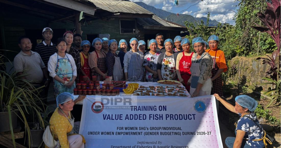 FISHERIES & AQUATIC RESOURCES DEPARTMENT EMPOWERS WOMEN THROUGH SKILL BASED TRAINING