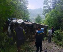 ST. JOSEPH'S COLLEGE BUS INVOLVED IN ACCIDENT NEAR KIGWEMA VILLAGE